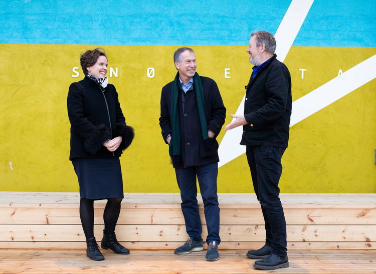 Ingrid Røynesdal, Olav Njølstad og Kjetil Thorsen.